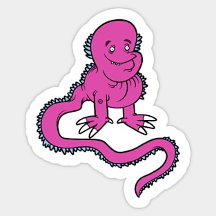 Long-tailed monster Sticker